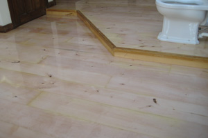 After wood floor restoration London